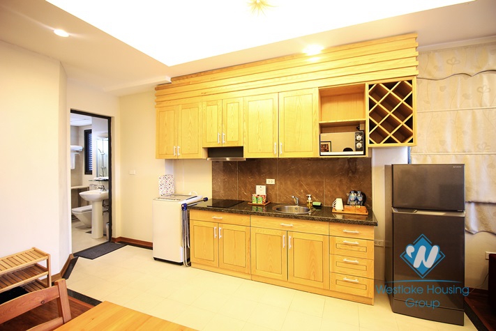 Lakeview Studio for rent in Ho Ba Mau st, Hai Ba Trung district, Ha Noi.