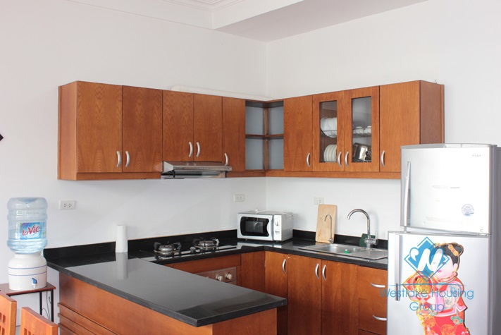 Modern apartment with nice lake view for lease in Tay Ho district, Hanoi