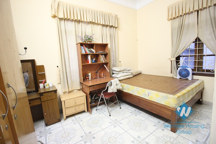 Inexpensive large house with garden and rooftop terrace for rent in Tay Ho, Hanoi