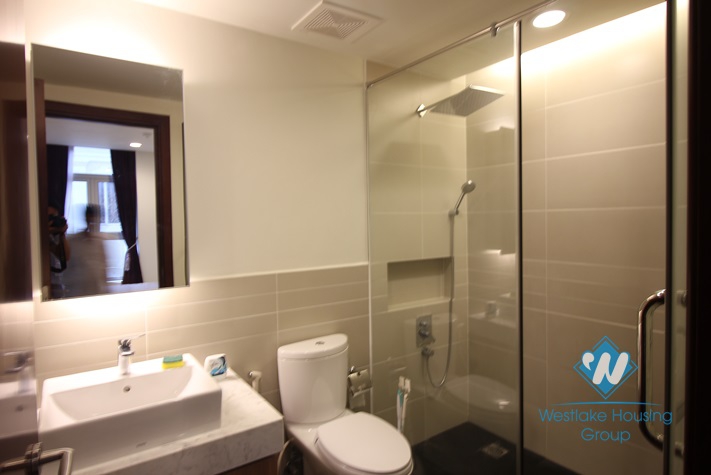 Affordable 02 bedrooms apartment for rent in Watermark Building, Tay Ho, Hanoi.