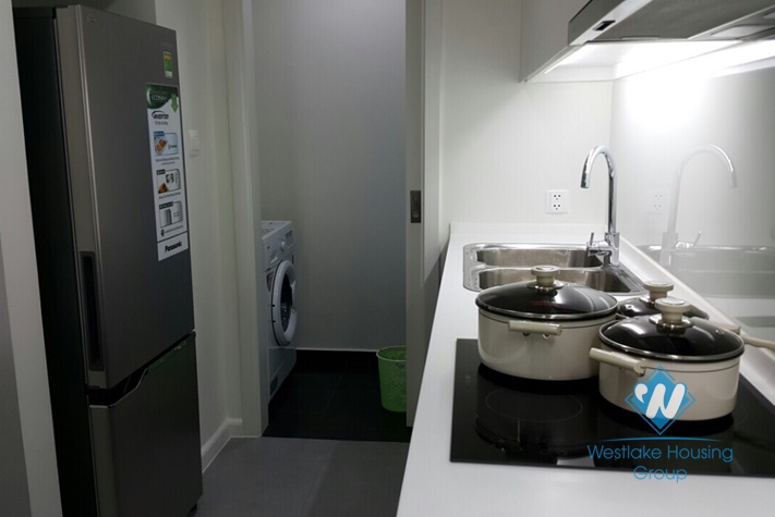 Brand new and nice 02 bedrooms apartment for rent in Water Mark, Lac Long Quan, Hanoi.