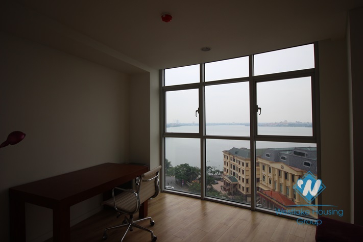 Modern and brand new apartment for rent in Watermark Tower, Tay Ho, Hanoi.