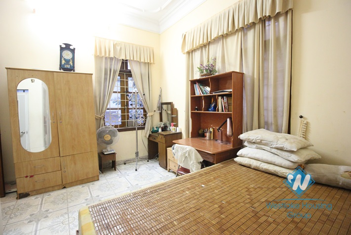 Inexpensive large house with garden and rooftop terrace for rent in Tay Ho, Hanoi