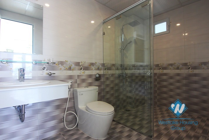 Lakeview and brandnew one bedroom apartment for rent in Au Co st, Tay Ho district.
