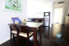 Modern one bedroom apartment for rent in Cua Bac st, Ba Dinh district.