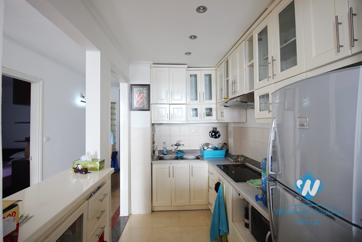 Amazing lake view for two bedrooms apartment for rent in Tay Ho, Hanoi