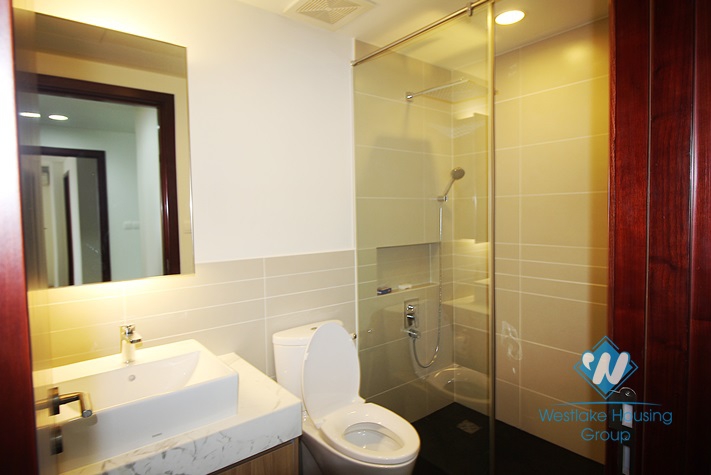 Three bedrooms apartment with great lake view for rent in Watermark, Tay Ho, Hanoi.