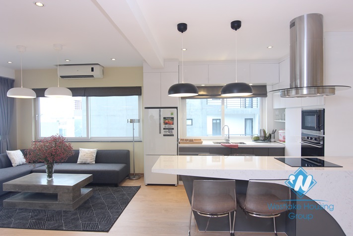 Stunning apartment for rent in the heart of Tay Ho, Hanoi with modern design