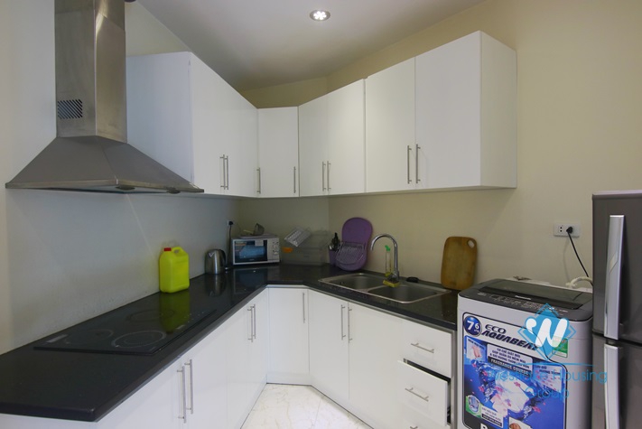 Two bedrooms apartment for rent in Hao Nam st, Dong Da district, Hanoi