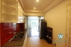 Lakeview two bedroom apartment for rent in Nhat Chieu st, Tay Ho district.