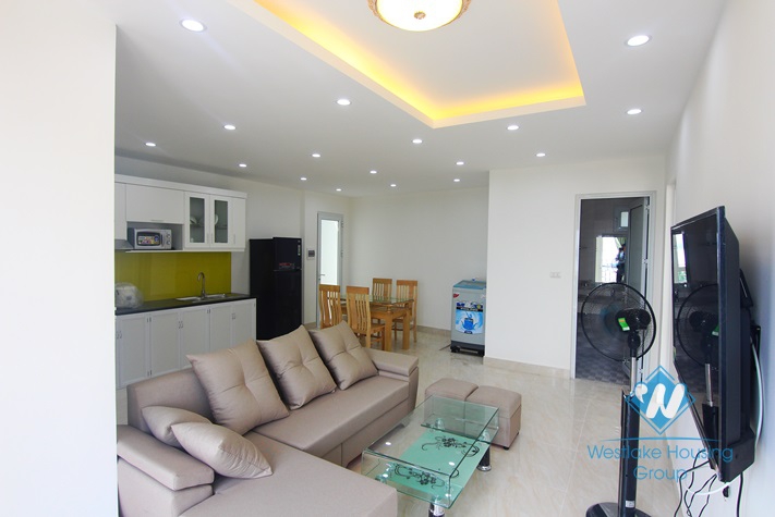 Lakeview and brandnew one bedroom apartment for rent in Au Co st, Tay Ho district.