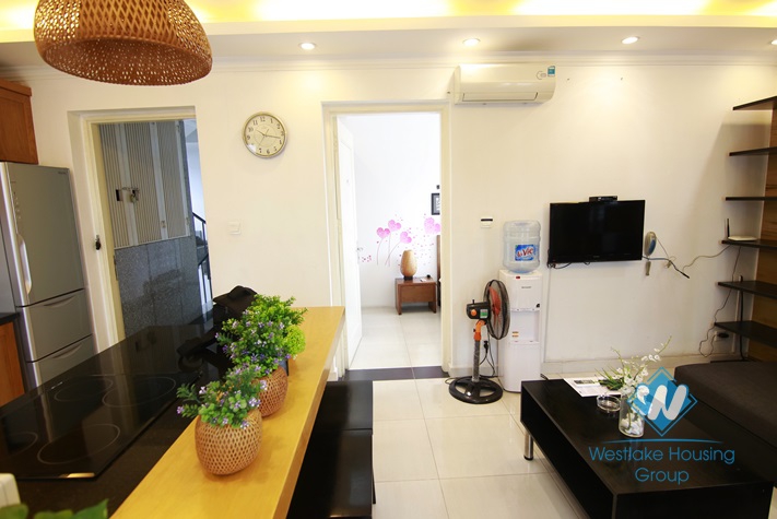 Modern one bedroom apartment for rent in Ba Dinh district, Ha Noi.