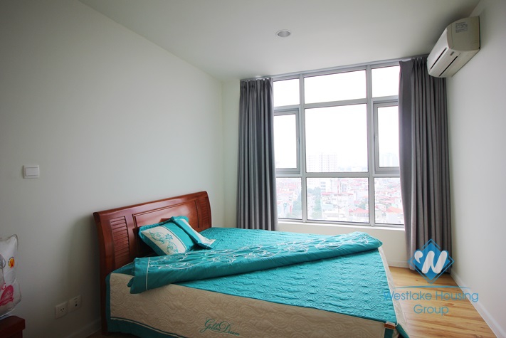 Three bedrooms apartment with great lake view for rent in Watermark, Tay Ho, Hanoi.