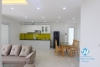 Lakeview and brandnew one bedroom apartment for rent in Au Co st, Tay Ho district.
