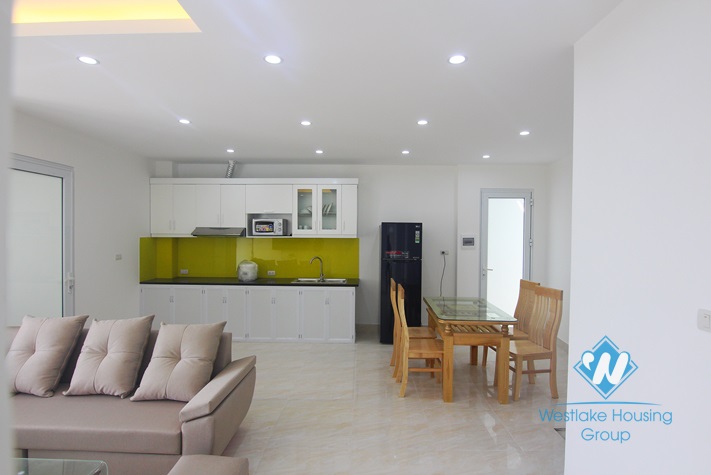 Lakeview and brandnew one bedroom apartment for rent in Au Co st, Tay Ho district.