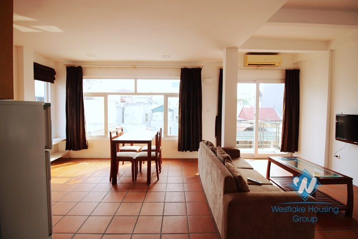 High floor apartment for rent in Tay Ho