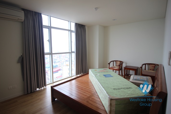 Three bedrooms apartment with great lake view for rent in Watermark, Tay Ho, Hanoi.