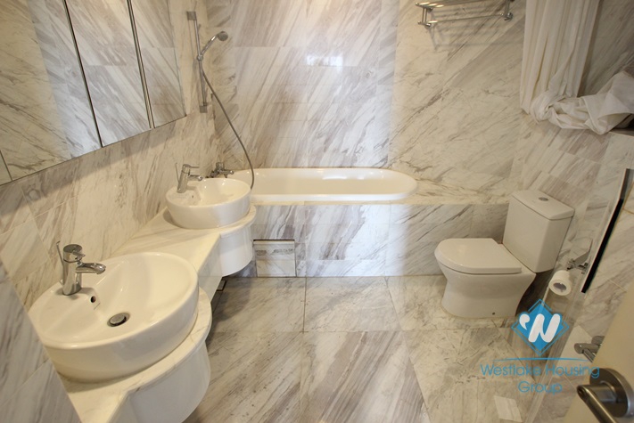 Bright 02 bedroom apartment for rent in Golden Westlake, Hanoi- fully furnished.