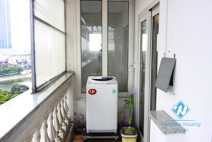 Modern one bedroom apartment for rent in Ba Dinh district, Ha Noi.