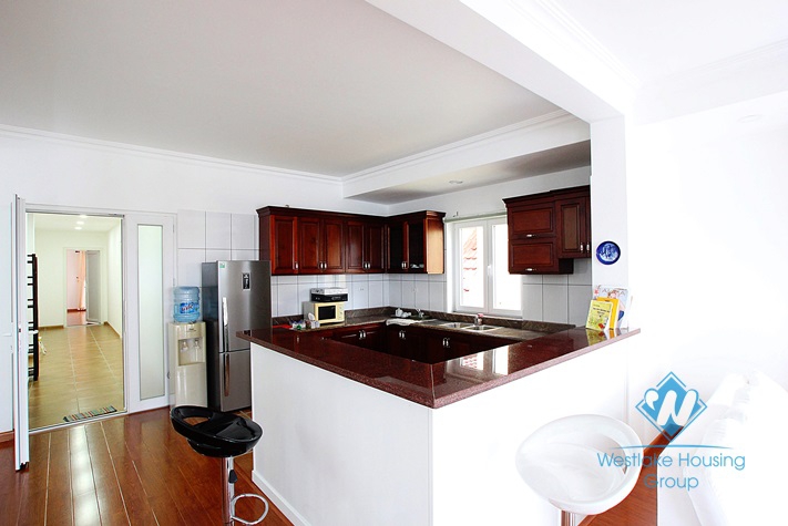 Brand new and lake view apartment for rent in Westlake, Tay Ho District, Ha Noi