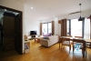 Modern apartment with a huge balcony for rent in Nghi Tam area, Tay Ho district 