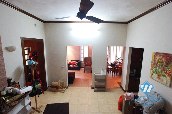 Nice and bright house for rent in Tay Ho area, Ha Noi