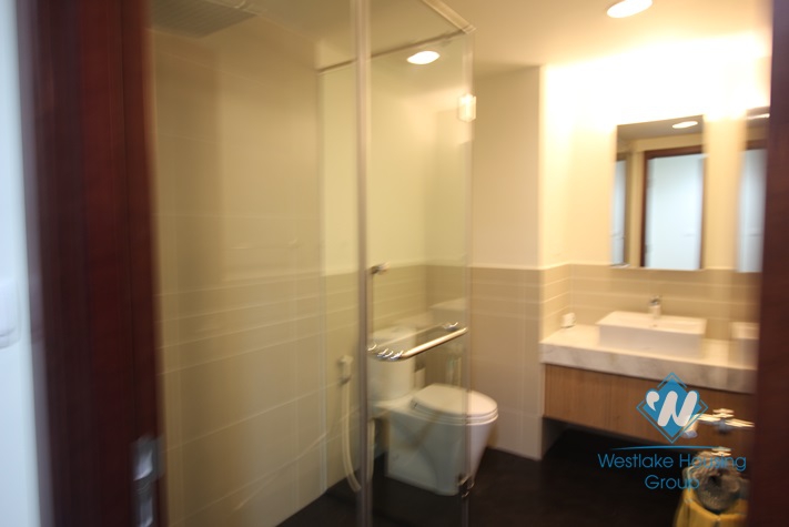 Affordable 02 bedrooms apartment for rent in Watermark Building, Tay Ho, Hanoi.