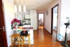 High floor nice apartment for rent in Vuon Dao area, Tay Ho district, Hanoi