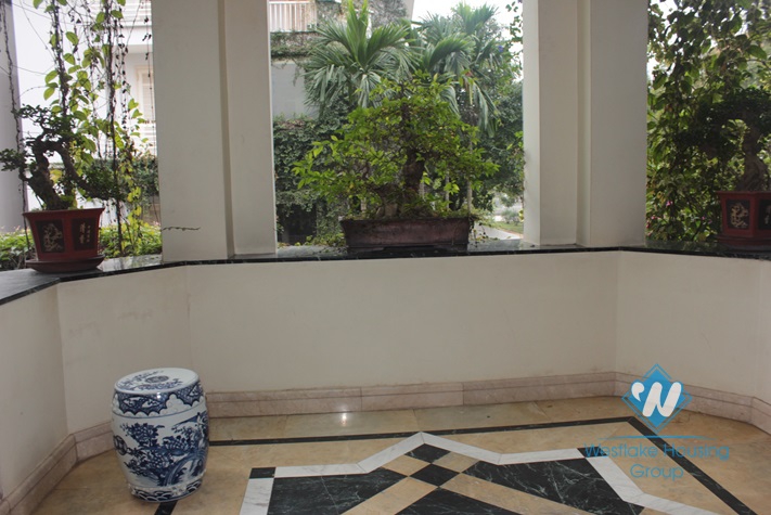 Modern and beautiful house for lease in Tay Ho district, Hanoi