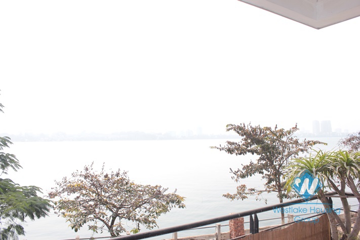 Modern apartment with nice lake view for lease in Tay Ho district, Hanoi