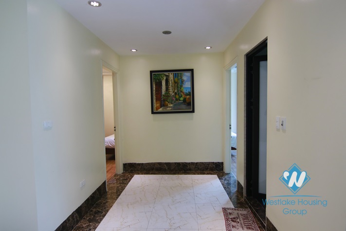 Two bedrooms apartment for rent in Hao Nam st, Dong Da district, Hanoi