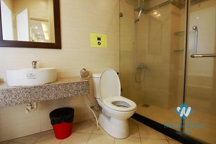 Modern one bedroom apartment for rent in Ba Dinh district, Ha Noi.