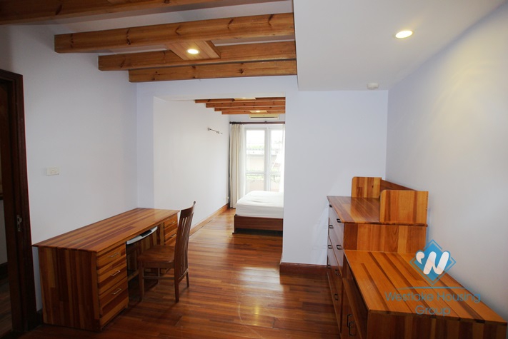 Beautiful apartment for rent in Yen Phu, Tay Ho District, Ha Noi