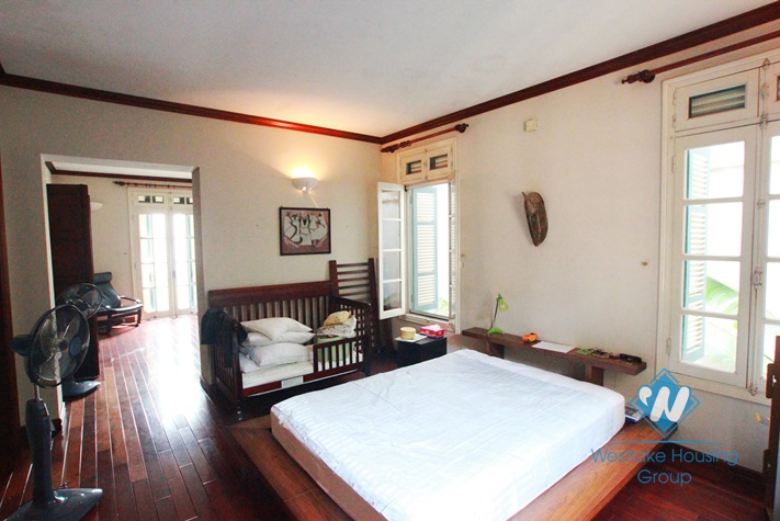 Nice and bright house for rent in Tay Ho area, Ha Noi