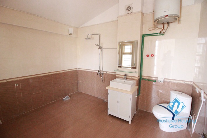 Wood floor house with a lot of light and 4 bedrooms for rent in Peach garden - Westlake, Tay Ho, Hanoi, Vietnam