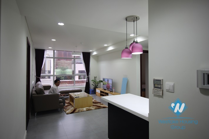 Affordable 02 bedrooms apartment for rent in Watermark Building, Tay Ho, Hanoi.