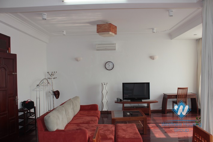 Modern apartment with nice lake view for lease in Tay Ho district, Hanoi
