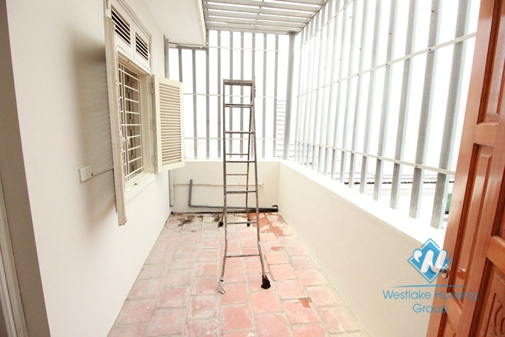 Wood floor house with a lot of light and 4 bedrooms for rent in Peach garden - Westlake, Tay Ho, Hanoi, Vietnam