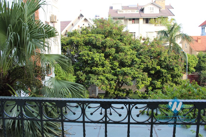 Big and high quality house with swimming pool for rent in Vuon Dao, Tay Ho, Ha Noi