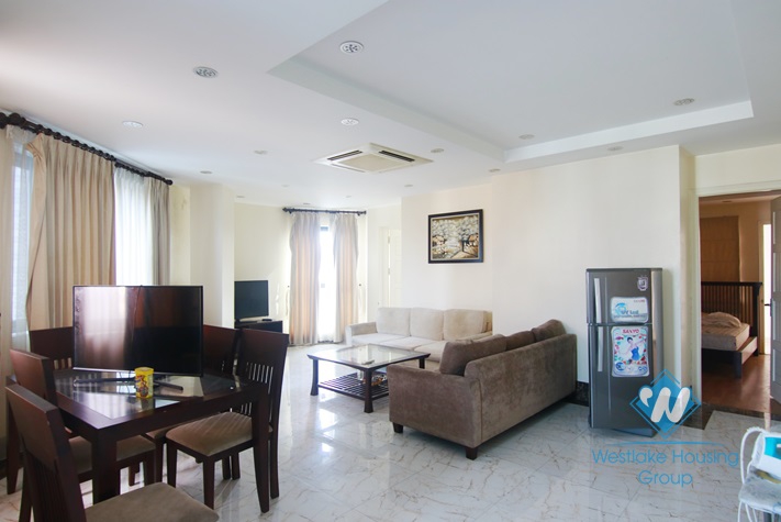 Big two bedrooms apartment for rent in Dong Da district, Ha Noi
