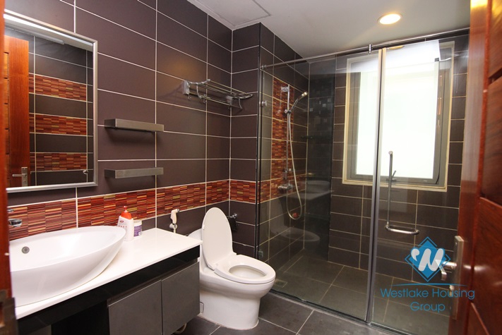 5 storey modern Tay Ho villa for rent with a car garage and elevator