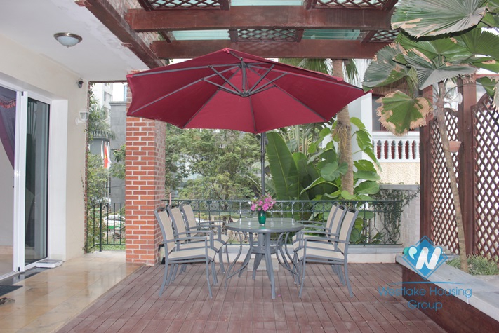 Modern and beautiful house for lease in Tay Ho district, Hanoi