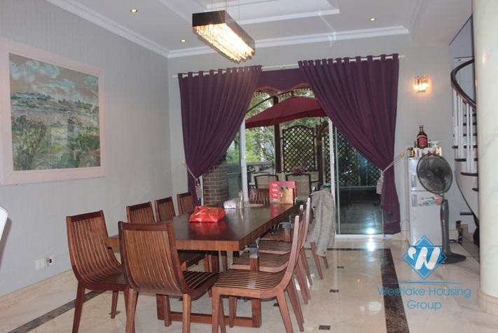 Modern and beautiful house for lease in Tay Ho district, Hanoi