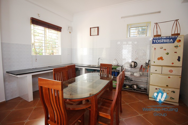 Five bedrooms house for rent in Tay Ho district, Hanoi.