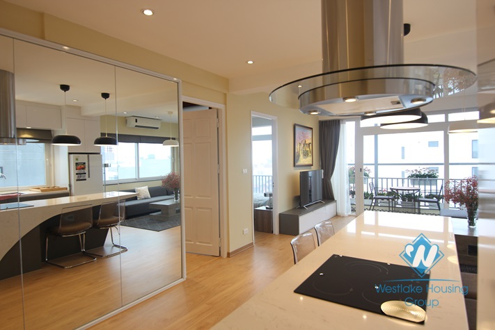 Stunning apartment for rent in the heart of Tay Ho, Hanoi with modern design