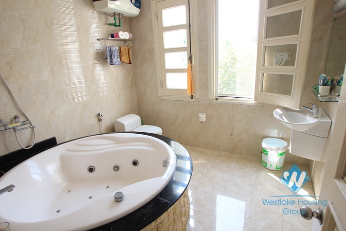 Beautiful house with big garden and swimming pool for lease in An Duong Vuong St, Tay Ho District, Ha Noi