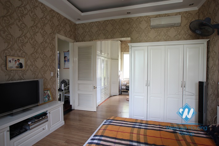 Beautiful house with big garden and swimming pool for lease in An Duong Vuong St, Tay Ho District, Ha Noi