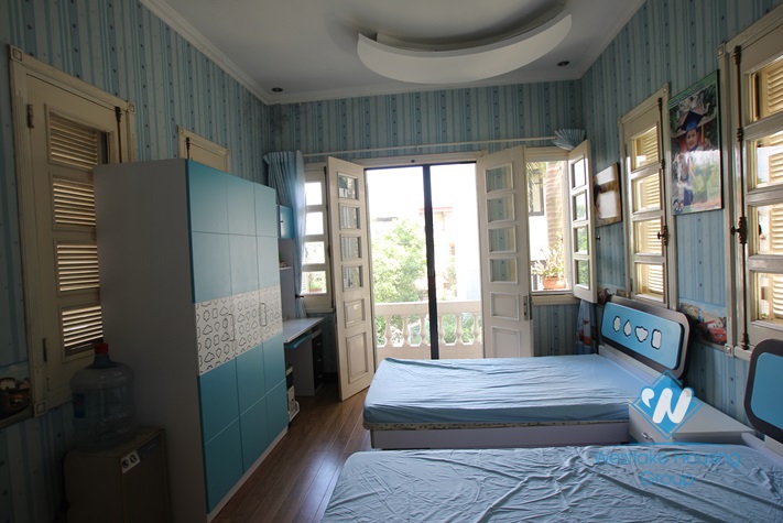 Beautiful house with big garden and swimming pool for lease in An Duong Vuong St, Tay Ho District, Ha Noi