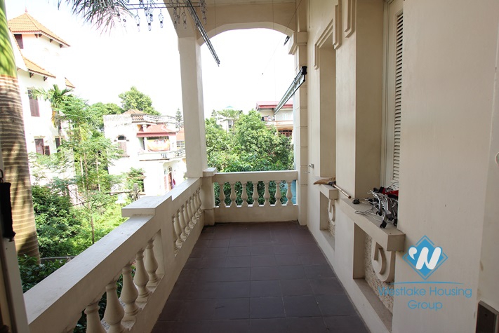 Beautiful house with big garden and swimming pool for lease in An Duong Vuong St, Tay Ho District, Ha Noi