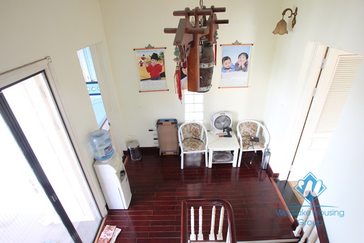 Beautiful house with big garden and swimming pool for lease in An Duong Vuong St, Tay Ho District, Ha Noi